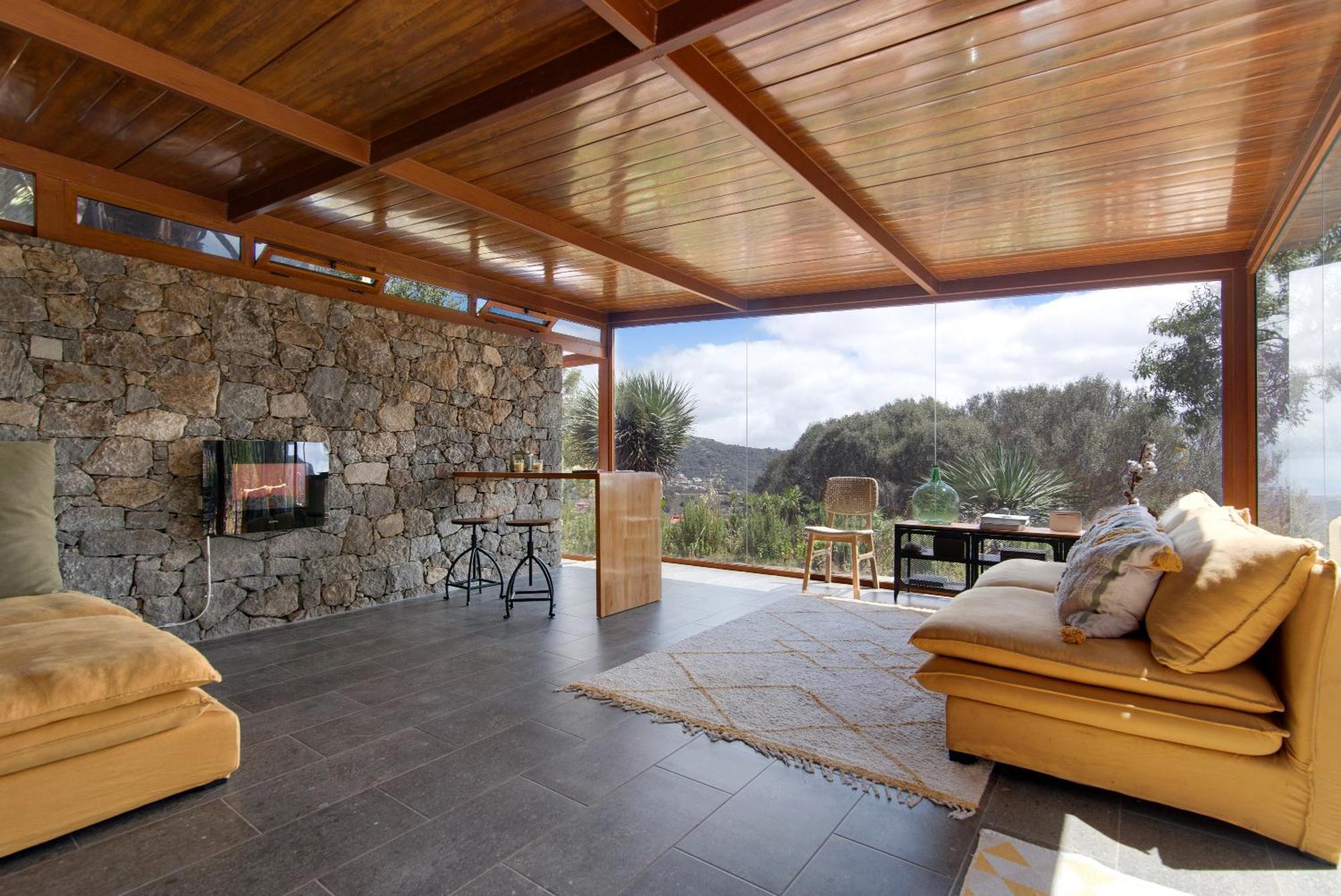 La Casita De La Orilla De Penate Villa Santa Brígida Exteriör bild